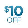 10.00 off All About Fitness service coupon