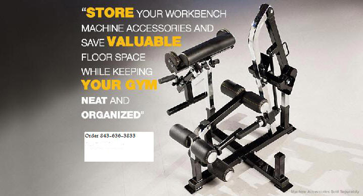 powertec fitness workbench accessory rack wb-asr