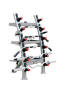 tko fitness,commercial fitness, dumbbell racks,weight plate holders, weight storage racks,